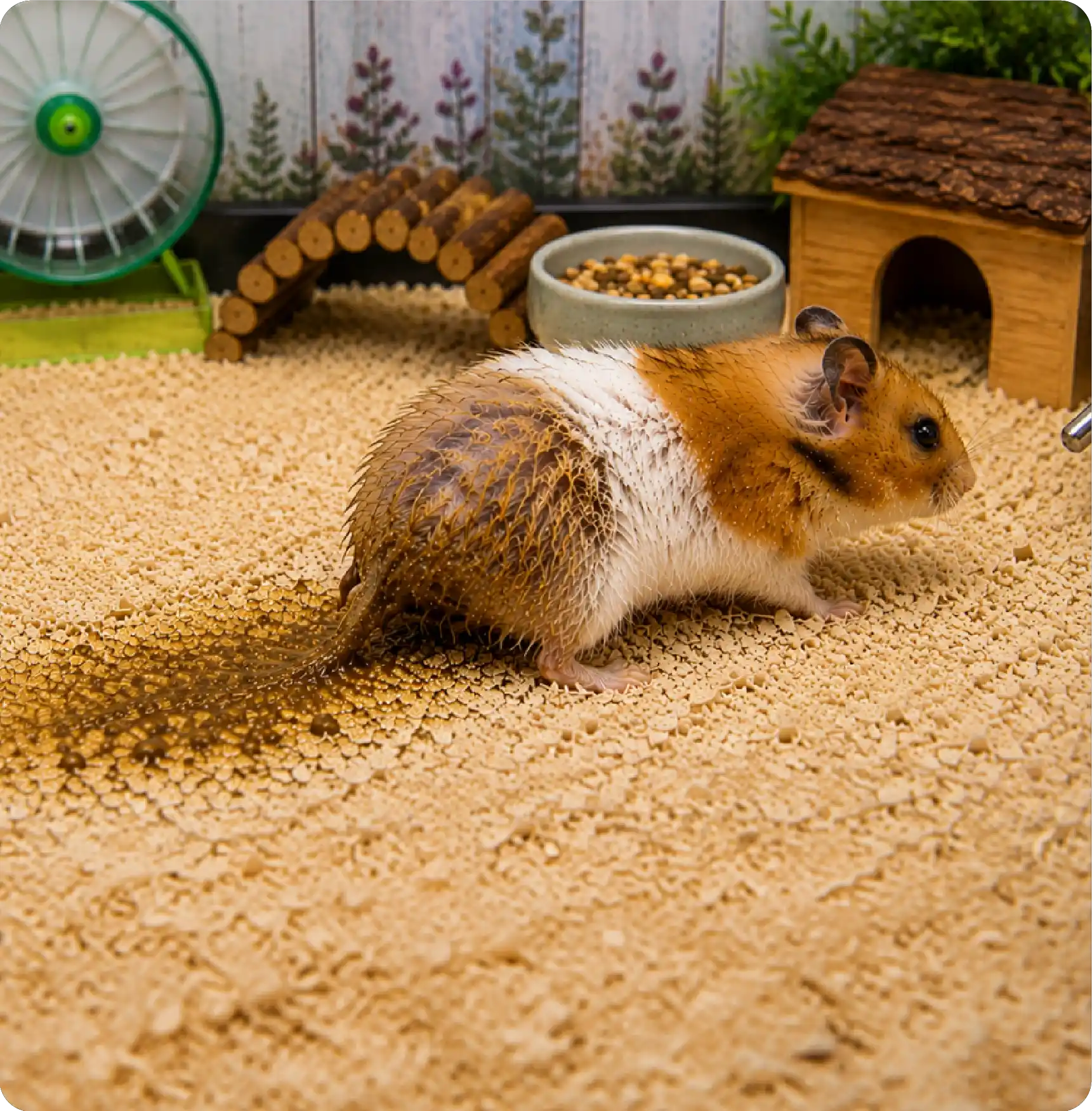 Diet-Induced Wet Tail